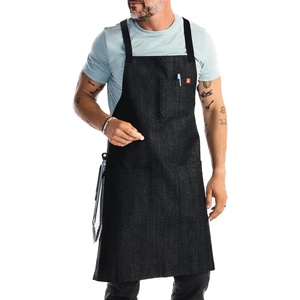 image:imagehedley amp bennett Crossback Apron Collection  Adjustable Chef Aprons with 3 Pockets for Cooking and Grilling STAR WARS Darth VaderAbalone Black