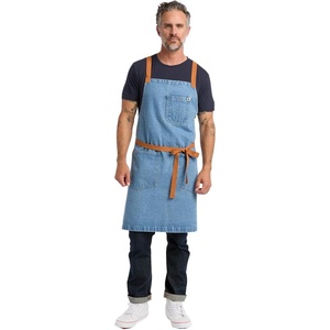 image:imagehedley amp bennett Crossback Apron Collection  Adjustable Chef Aprons with 3 Pockets for Cooking and Grilling STAR WARS Darth VaderCedar Blue
