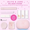 image:imageOlive amp June Gel Nail Polish  Star Wars The Mandalorian amp Grogu  UV LED Nail Lamp Needed  Long Lasting Up to 21 Days of Wear  DamageFree SalonQuality Manicure Pedicure  Mando Gel Polish TrioSublight Shimmer