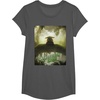 image:imageStar Wars The Mandalorian and Grogu Movie Meditating Poster TShirtAsphalt Grey