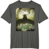 image:imageStar Wars The Mandalorian and Grogu Movie Meditating Poster TShirtAsphalt Grey