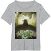image:imageStar Wars The Mandalorian and Grogu Movie Meditating Poster TShirtHeather Grey