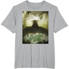 image:imageStar Wars The Mandalorian and Grogu Movie Meditating Poster TShirtHeather Grey