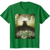 image:imageStar Wars The Mandalorian and Grogu Movie Meditating Poster TShirtKelly Green