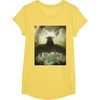 image:imageStar Wars The Mandalorian and Grogu Movie Meditating Poster TShirtLemon Yellow