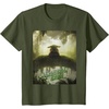 image:imageStar Wars The Mandalorian and Grogu Movie Meditating Poster TShirtOlive Green