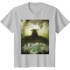 image:imageStar Wars The Mandalorian and Grogu Movie Meditating Poster TShirtSilver Grey