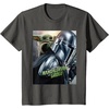image:imageStar Wars The Mandalorian and Grogu Official Movie Poster TShirtAsphalt Grey