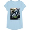 image:imageStar Wars The Mandalorian and Grogu Official Movie Poster TShirtBaby Blue
