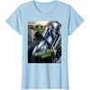 image:imageStar Wars The Mandalorian and Grogu Official Movie Poster TShirtBaby Blue