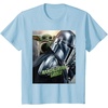 image:imageStar Wars The Mandalorian and Grogu Official Movie Poster TShirtBaby Blue