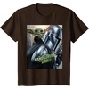 image:imageStar Wars The Mandalorian and Grogu Official Movie Poster TShirtBrown