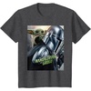 image:imageStar Wars The Mandalorian and Grogu Official Movie Poster TShirtDark Heather Grey