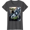 image:imageStar Wars The Mandalorian and Grogu Official Movie Poster TShirtDark Heather Grey