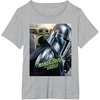 image:imageStar Wars The Mandalorian and Grogu Official Movie Poster TShirtHeather Grey