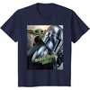 image:imageStar Wars The Mandalorian and Grogu Official Movie Poster TShirtNavy Blue