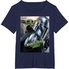 image:imageStar Wars The Mandalorian and Grogu Official Movie Poster TShirtNavy Blue