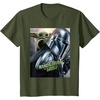 image:imageStar Wars The Mandalorian and Grogu Official Movie Poster TShirtOlive Green