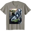 image:imageStar Wars The Mandalorian and Grogu Official Movie Poster TShirtSlate Grey
