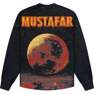 image:imageSpirit Jersey STAR WARS Official Disney Star Wars Collection Long Sleeve Oversized Pullover Shirt Unisex 100 CottonMustafar
