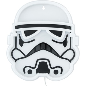 image:imagePaladone Stormtrooper Helmet LED Neon Wall Light  Official Star Wars Lamp with Power Cord  Home Bedroom amp Living Room Decor  Gift for Star Wars Fans