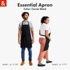 image:imagehedley amp bennett Essential Apron  Professional Chef Apron with Pockets amp Adjustable Bib Strap for Cooking amp GrillingCaviar Black
