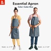 image:imagehedley amp bennett Essential Apron  Professional Chef Apron with Pockets amp Adjustable Bib Strap for Cooking amp GrillingCedar Blue