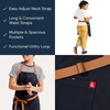 image:imagehedley amp bennett Essential Apron  Professional Chef Apron with Pockets amp Adjustable Bib Strap for Cooking amp GrillingMidnight Blue