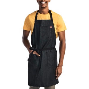 image:imagehedley amp bennett Essential Apron  Professional Chef Apron with Pockets amp Adjustable Bib Strap for Cooking amp GrillingAbalone Black