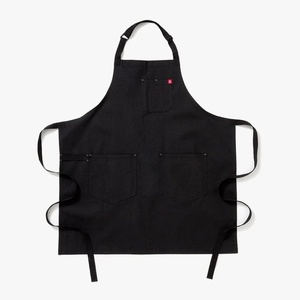 image:imagehedley amp bennett Essential Apron  Professional Chef Apron with Pockets amp Adjustable Bib Strap for Cooking amp GrillingCaviar Black