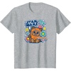 image:imageEwok  Spring Stickers TShirtHeather Grey