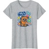 image:imageEwok  Spring Stickers TShirtHeather Grey