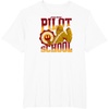 image:imageStar Wars  Chewbacca Wookie Pilot School TShirtWhite