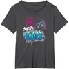 image:imageStar Wars  Darth Vader  Graffiti TShirtDark Heather Grey