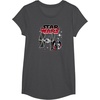 image:imageStar Wars  Imperial Starfleet Tie Fighter TShirtDark Heather Grey