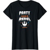 image:imageStar Wars  Party Like A Rebel TShirtBlack