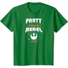 image:imageStar Wars  Party Like A Rebel TShirtKelly Green