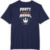 image:imageStar Wars  Party Like A Rebel TShirtNavy Blue