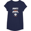 image:imageStar Wars  Party Like A Rebel TShirtNavy Blue