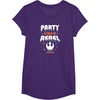 image:imageStar Wars  Party Like A Rebel TShirtPurple