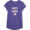 image:imageStar Wars  Party Like A Rebel TShirtPurple Heather
