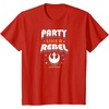 image:imageStar Wars  Party Like A Rebel TShirtRed