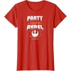 image:imageStar Wars  Party Like A Rebel TShirtRed