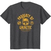 image:imageStar Wars  Property Of Galactic Bounty Hunters TShirtDark Heather Grey
