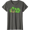 image:imageStar Wars  YODA Stylized Logo TShirtAsphalt Grey