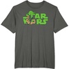 image:imageStar Wars  YODA Stylized Logo TShirtAsphalt Grey