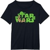 image:imageStar Wars  YODA Stylized Logo TShirtBlack