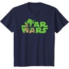 image:imageStar Wars  YODA Stylized Logo TShirtNavy Blue