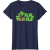 image:imageStar Wars  YODA Stylized Logo TShirtNavy Blue