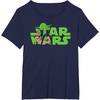 image:imageStar Wars  YODA Stylized Logo TShirtNavy Blue